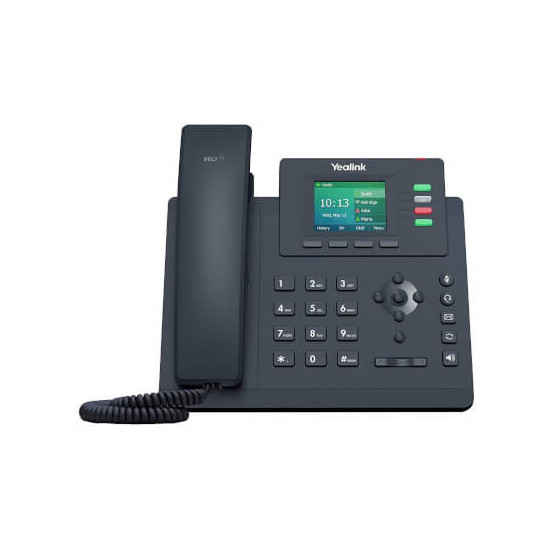 Téléphone SIP T34W 4 comptes Giga PoE Wifi