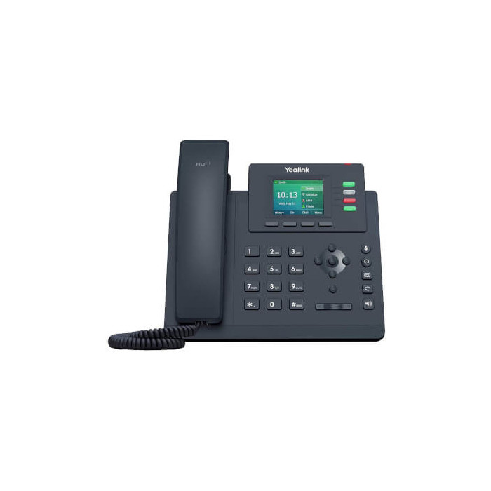 Téléphone SIP T34W 4 comptes Giga PoE Wifi