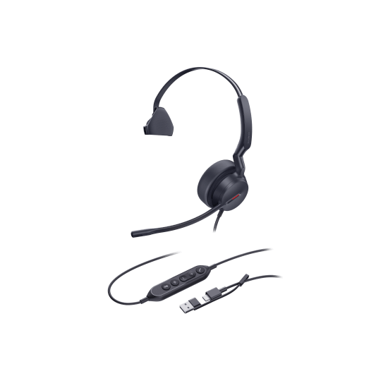 Casque USB A&C monaural UH44 UC&Teams