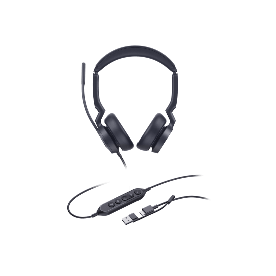 Casque USB A&C binaural UH46 UC&Teams