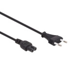 Câble d'alimentation secteur sans terre 2P 2m