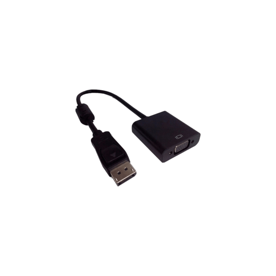 Adaptateur Displayport Mâle VGA Femelle noir