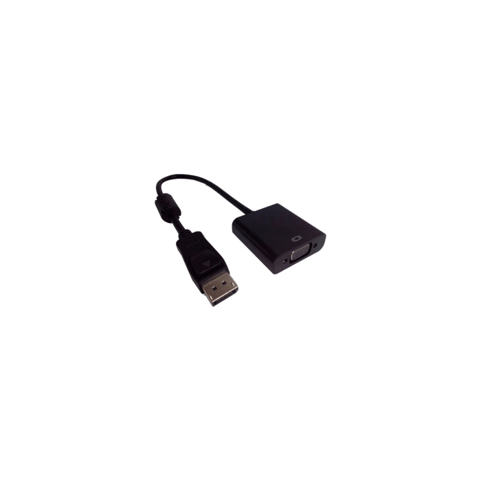 Adaptateur Displayport Mâle VGA Femelle noir