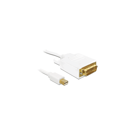 Câble Mini Displayport Mâle - DVI 24+1 M blanc 3m