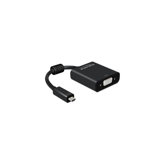 Adaptateur HDMI micro D Mâle - VGA Femelle + audio