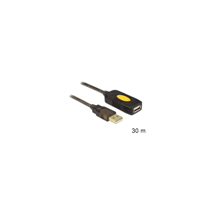 Prolongateur USB 2.0 actif A Mâle / Femelle 30m