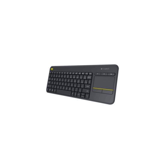 Clavier USB AZERTY compact sans fil K400 plus noir