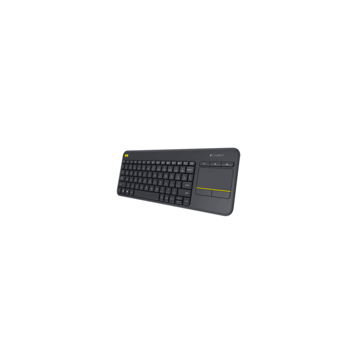 Clavier USB AZERTY compact sans fil K400 plus noir