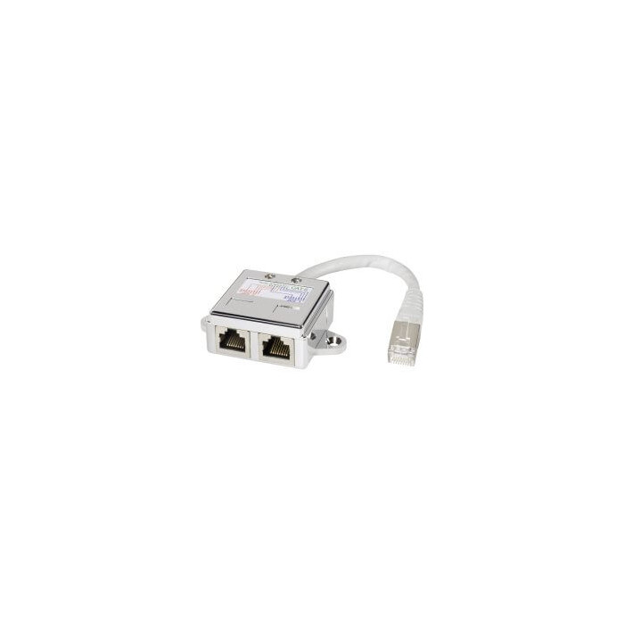 Eclateur RJ45 Mâle / 2 Femelles Cat 6 STP