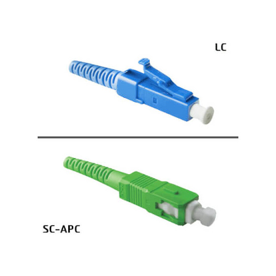 Jarretière OS2 LC/UPC SC/APC Duplex Primacy 2m