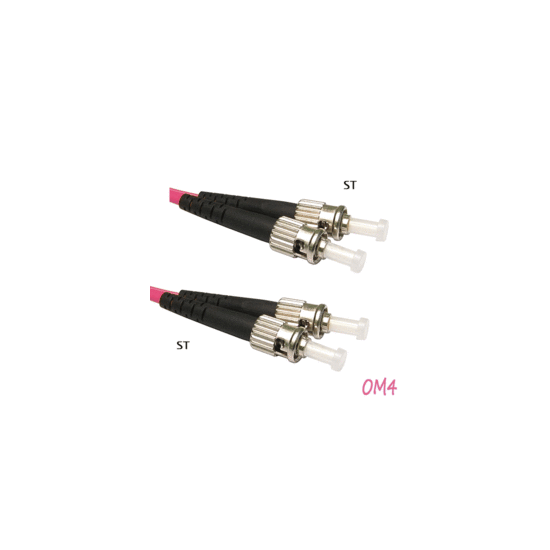 Jarretière OM4 ST/UPC Duplex Primacy 1m