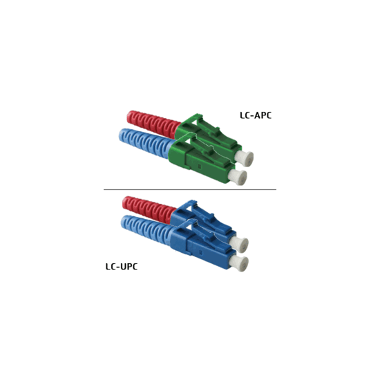 Jarretière OS2 LC/APC LC/UPC Duplex Primacy 1m