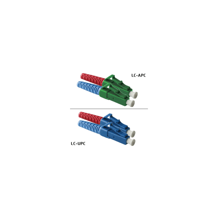 Jarretière OS2 LC/APC LC/UPC Duplex Primacy 1m