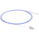 Pigtails LC OM3 1 m gaine LSZH violette easy strip