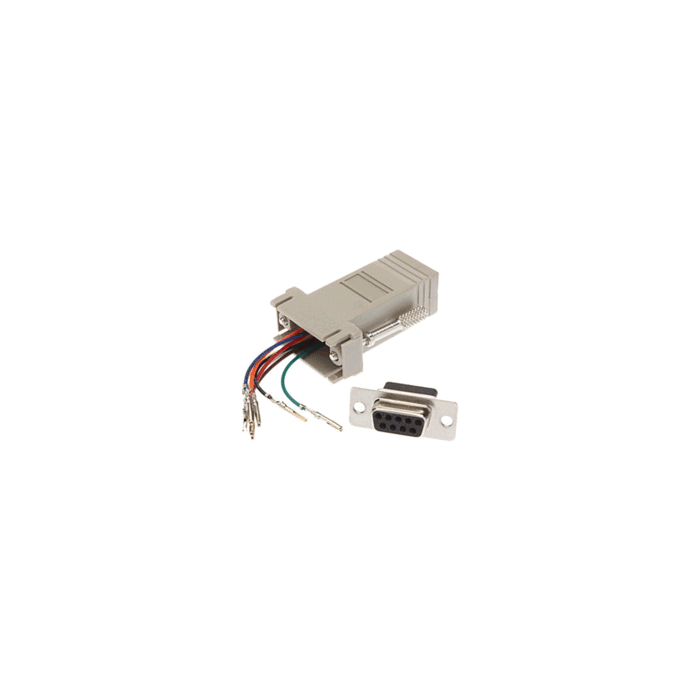 Adaptateur modulaire RJ45 / DB9 Femelle