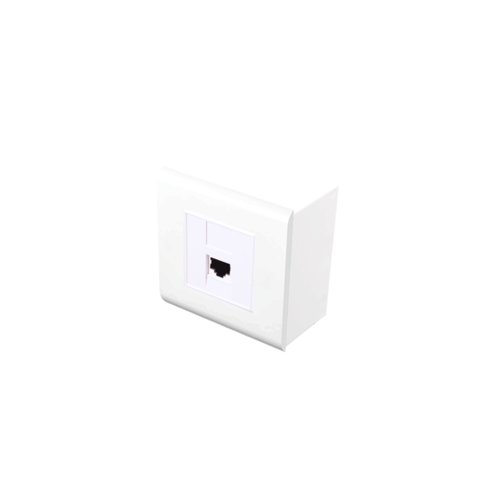 Prise complète 1 RJ45 U/UTP Cat 6 format Legrand