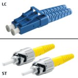 Jarretière OS2 LC/UPC ST/UPC Duplex Classic 5m