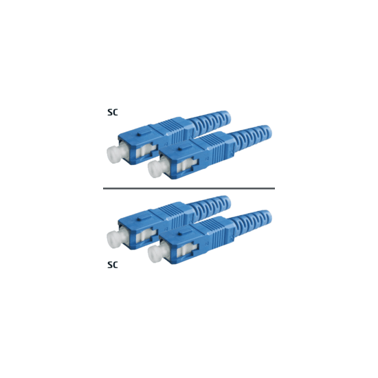 Jarretière OS2 SC/UPC Duplex Classic 5m