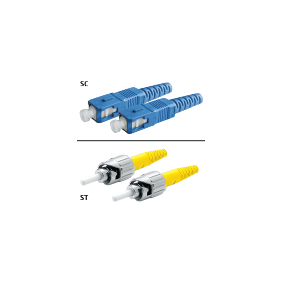 Jarretière OS2 SC/UPC ST/UPC Duplex Classic 5m