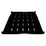 Plateau fixe 19" 1U prof. 750 fixation AV/AR 70kg