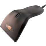 Douchette Codes Barres CCD 80mm noire USB