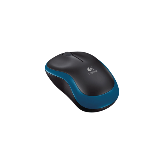 Souris USB wireless silver M185 Logitech bleu