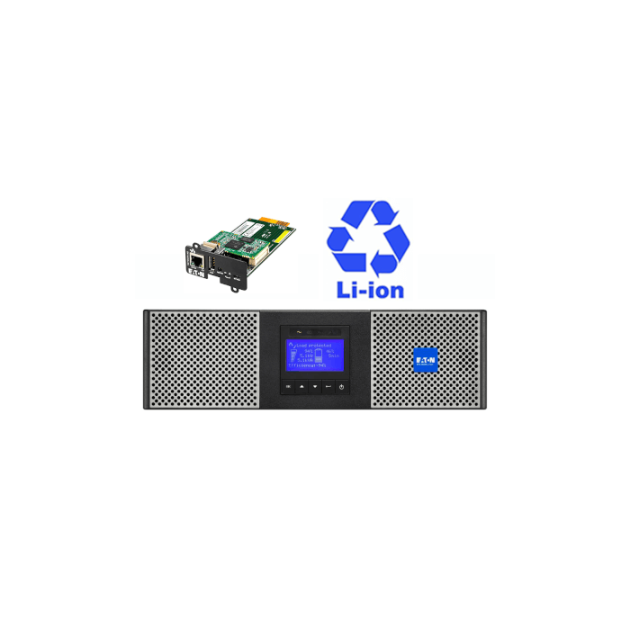 Eaton 9PX 6KVA RT3U Netpack batterie Lithium-Ion