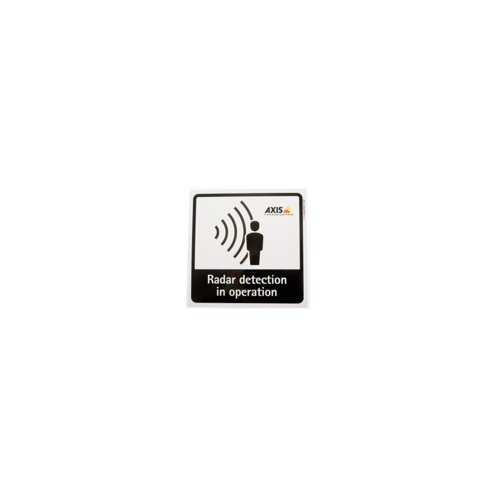 RADAR DETECTION STICKER EN 10PCS