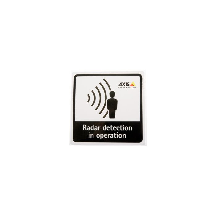 RADAR DETECTION STICKER EN 10PCS