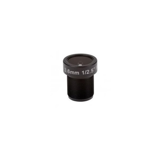 Objectif M12 3,6 mm F2.0 Axis