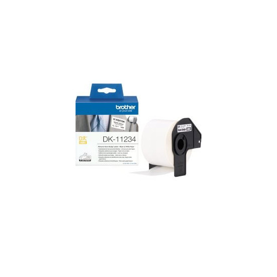 Etiquettes badge visteur 60x86mm