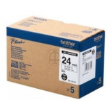 Rubans HG HIGH GRADE 24mm noir/transparent