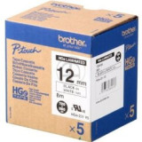 Rubans HG HIGH GRADE laminé 12mm Noir/Blanc