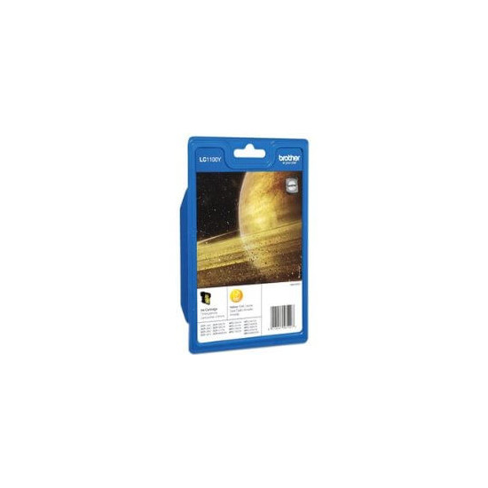 Cartouche d'encre jaune  sous blister LC1100Y