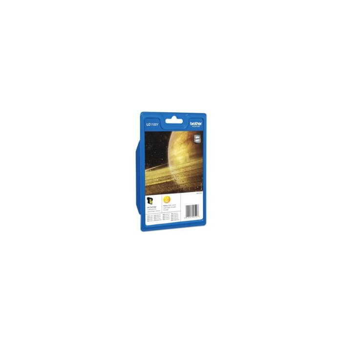 Cartouche d'encre jaune  sous blister LC1100Y