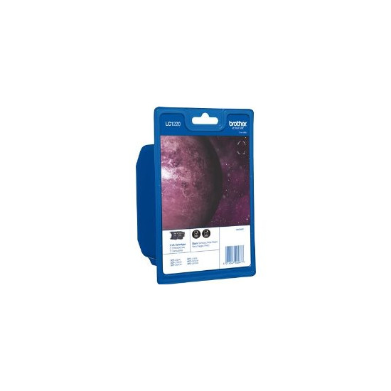 Blister de 2 cartouches d'encre noire LC1220BK