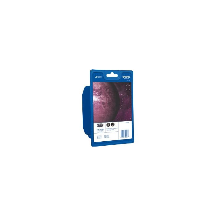 Blister de 2 cartouches d'encre noire LC1220BK