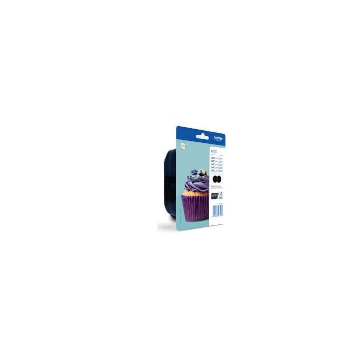 Blister de 2 cartouches noire LC123BK