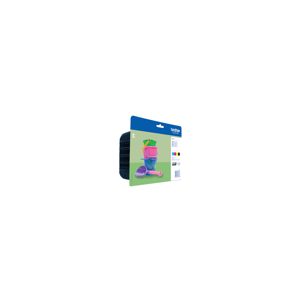 Pack de 4 cartouches LC221VALBP BK+C+M+Y