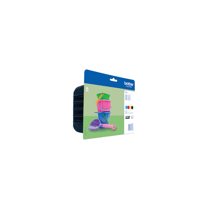 Pack de 4 cartouches LC221VALBP BK+C+M+Y