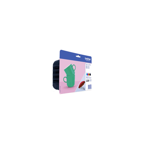 Pack de 4 cartouches LC227XLVALBP 1200 pages
