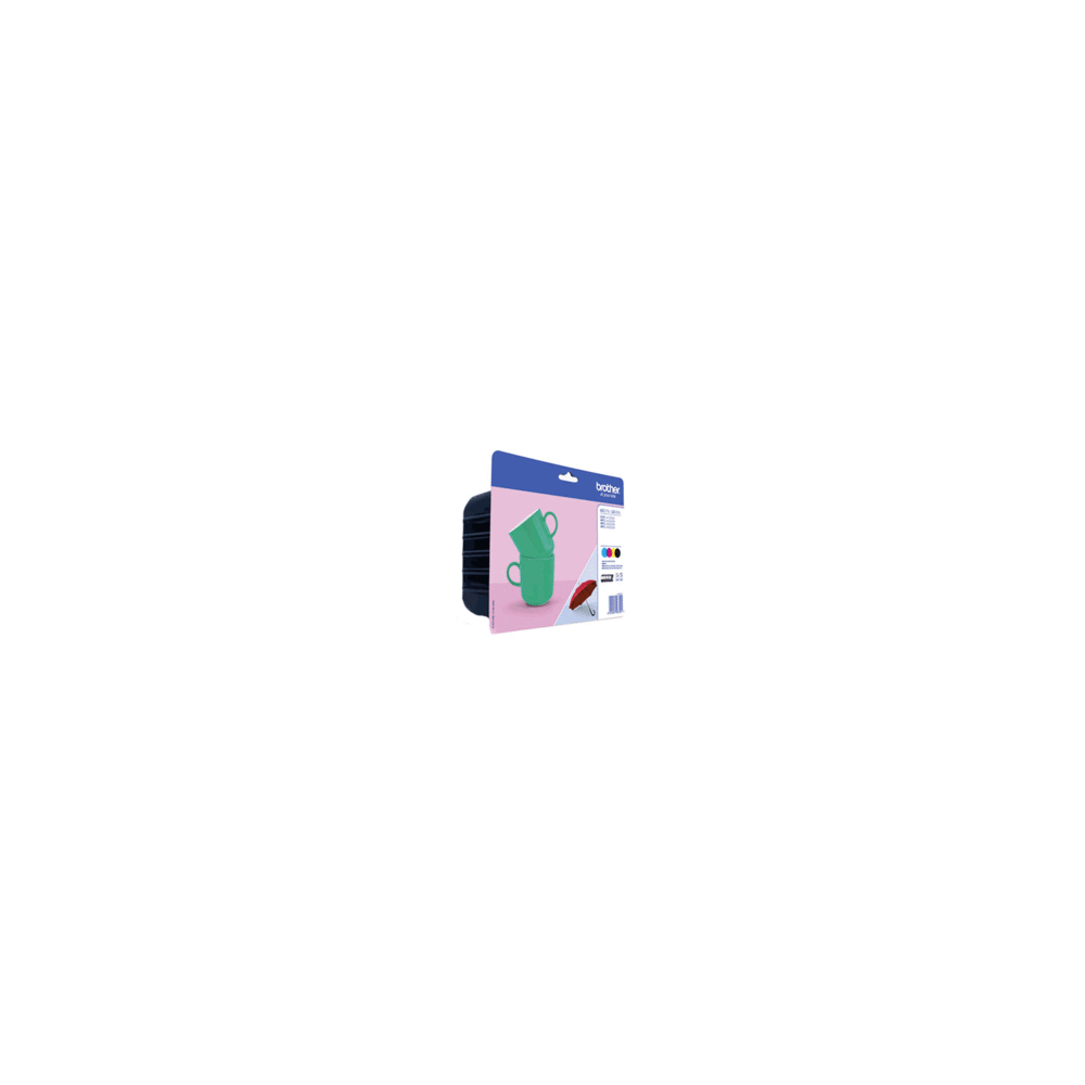 Pack de 4 cartouches LC227XLVALBP 1200 pages