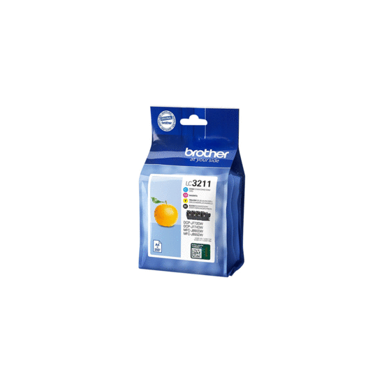 Pack de 4 cartouches d'encre LC3211BK/C/Y/M