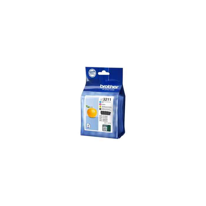 Pack de 4 cartouches d'encre LC3211BK/C/Y/M