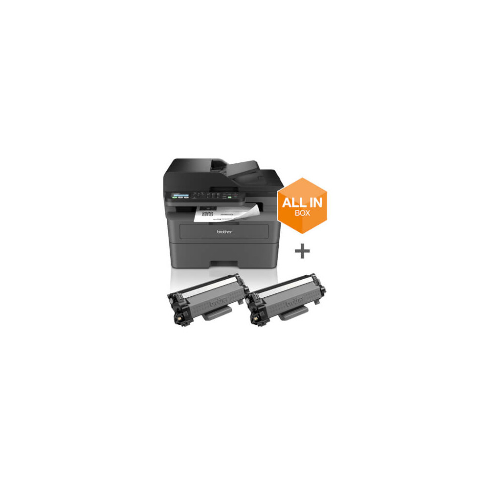 Multifonction laser mono 3 en 1 DCP-L2827DW XL