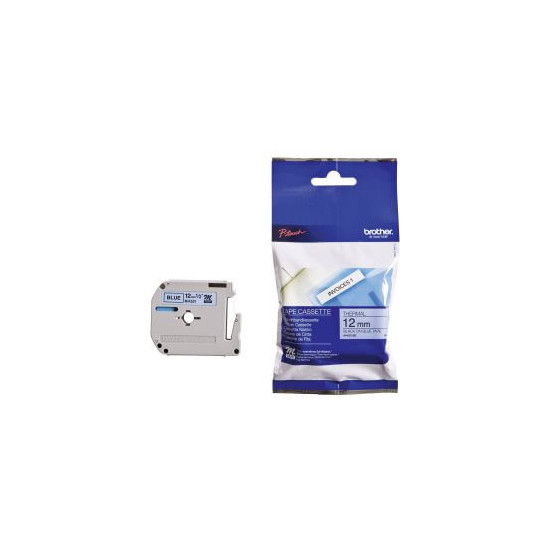 Ruban cassette MK 12mm Noir / Bleu