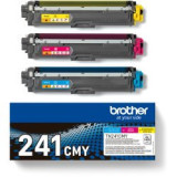 Pack toners  TN241 C/M/Y