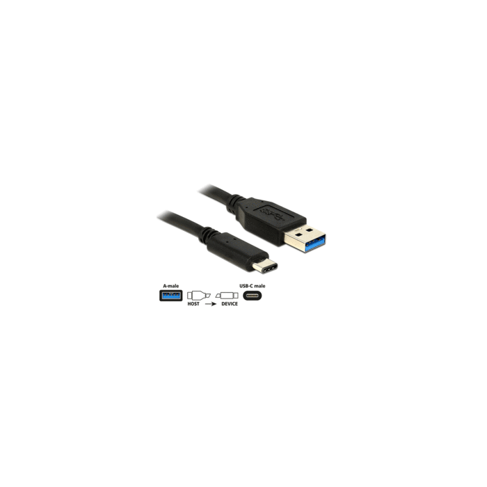 Câble USB SuperSpeed 3.2 A M Type C 50cm