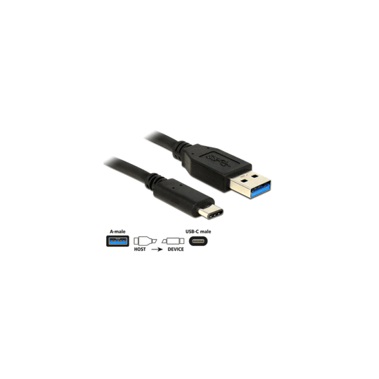 Câble USB SuperSpeed 3.2 A M Type C 1m