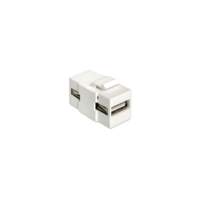 Embase Keystone USB2.0 A femelle USB2.0 A femelle